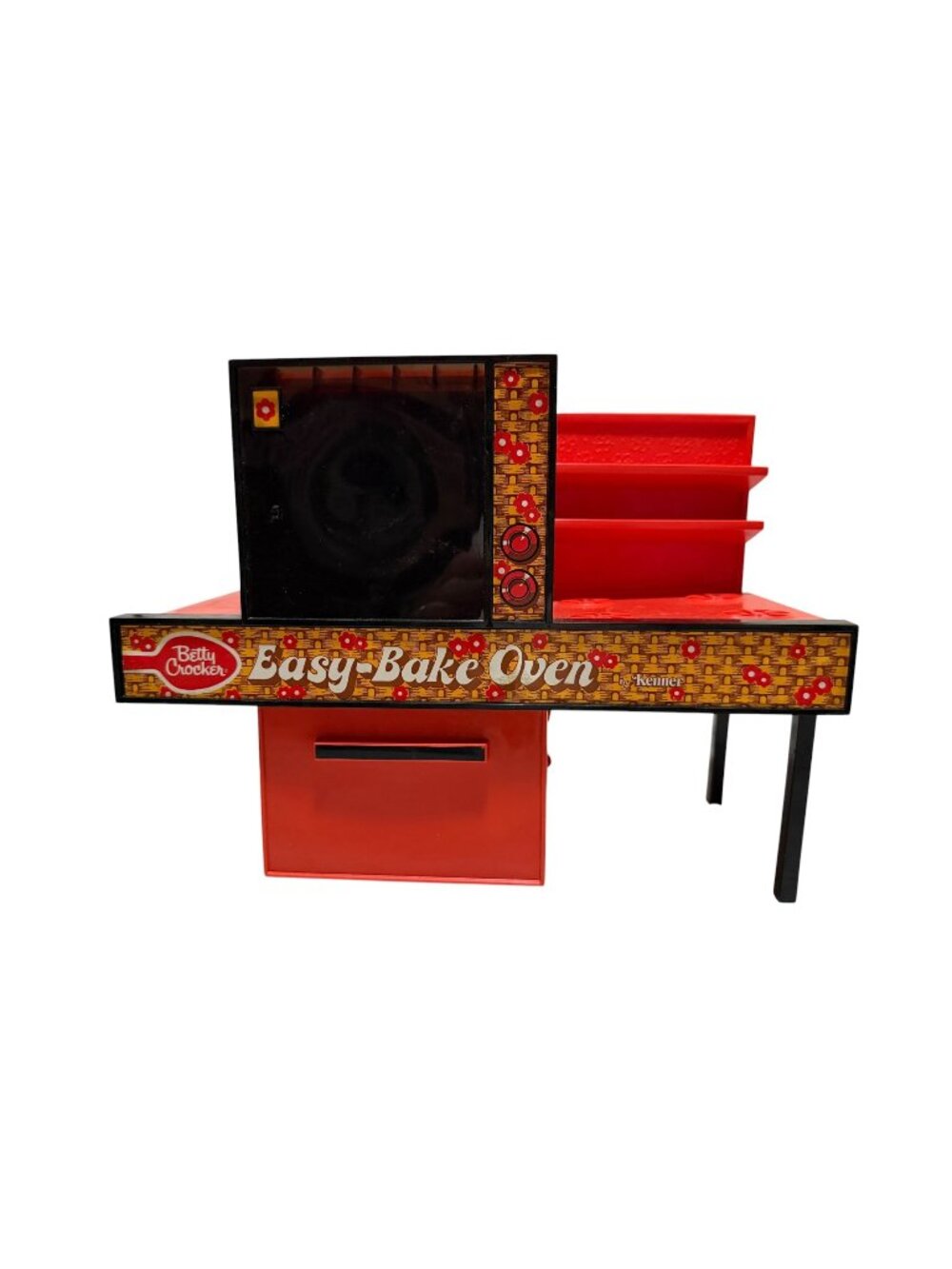 Vtg1977 Betty Crocker Easy-Bake Oven With Original Box Cookbook Pans Works